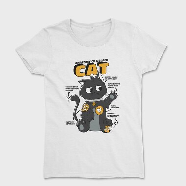 Black Cat Anatomy, Tricou Femei