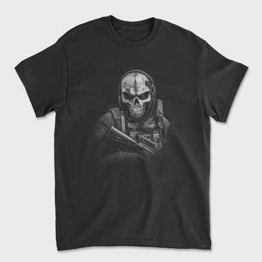 Skull Mask Special Forces, Tricou Barbati (Unisex)