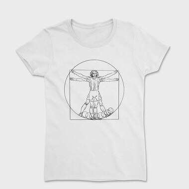 Vitruvian Man Football, Tricou Femei