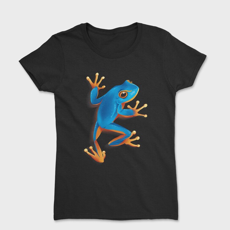 Blue Frog Realistic, Tricou Femei