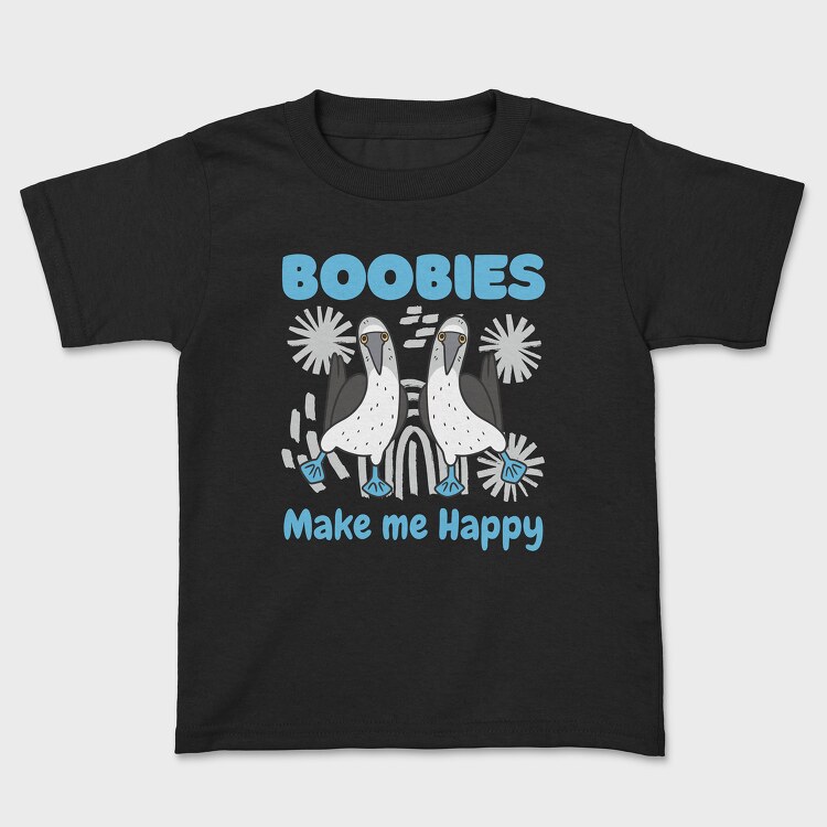 Boobies Make Me Happy, Tricou Copii