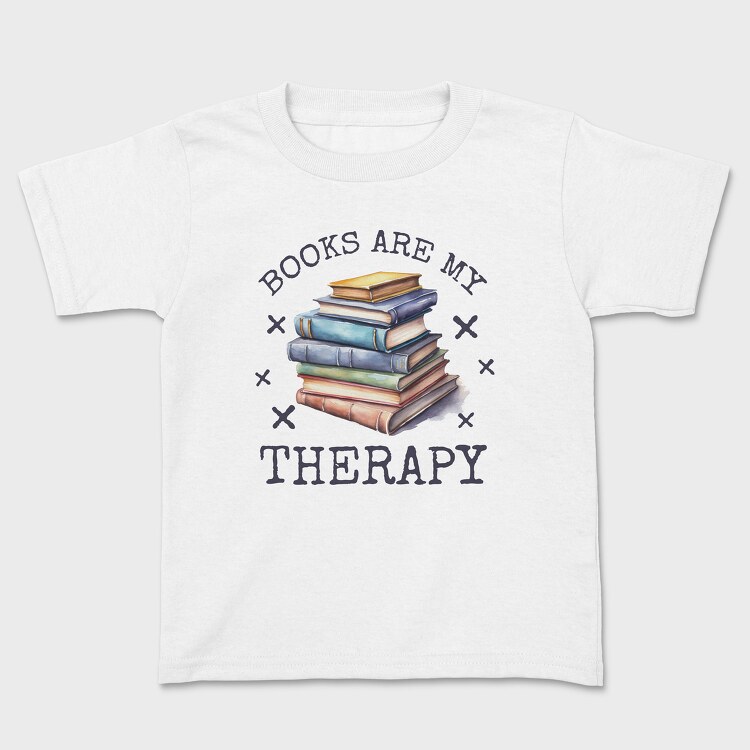 Books Are My Therapy, Tricou Copii