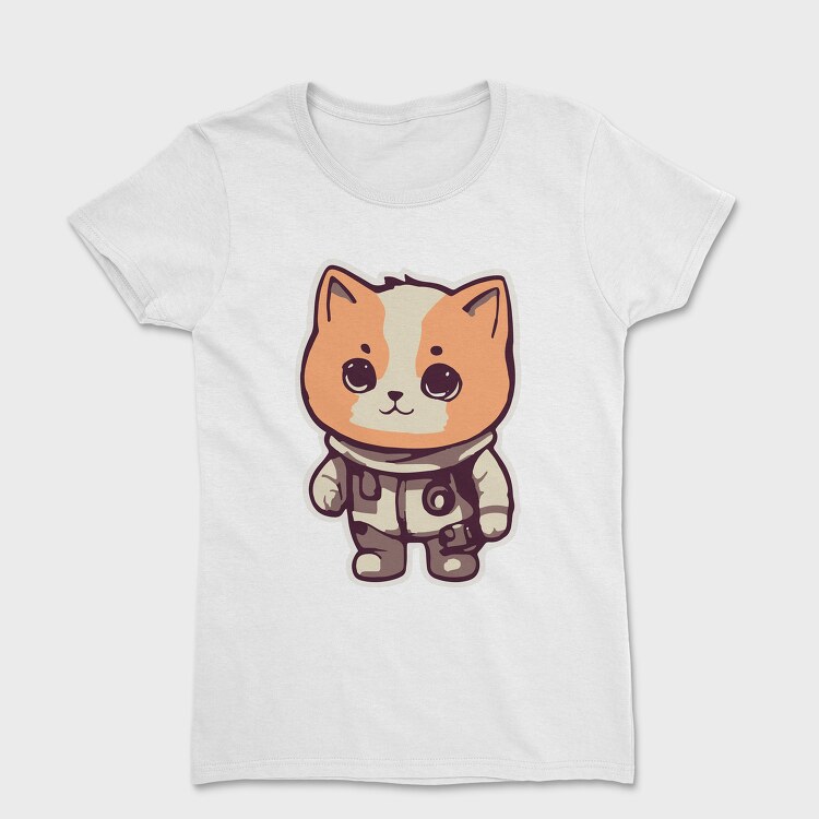 Cute Little Cat, Tricou Femei