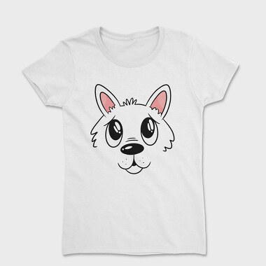 Cute Puppy Face, Tricou Femei