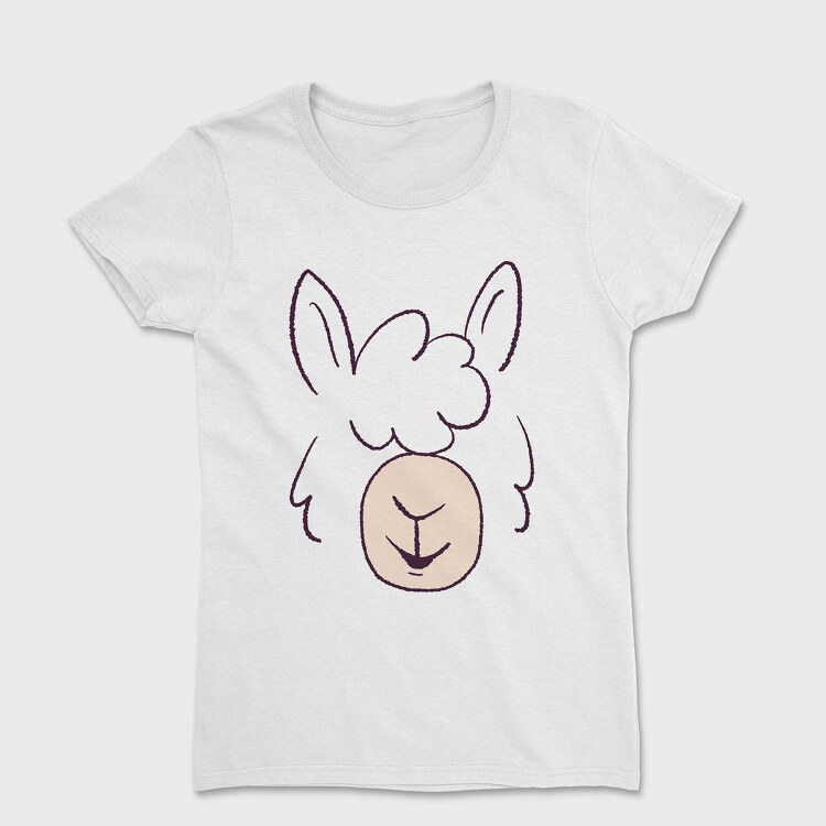 Llama Face, Tricou Femei