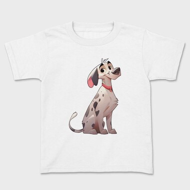 Dalmata Dog Cartoon, Tricou Copii