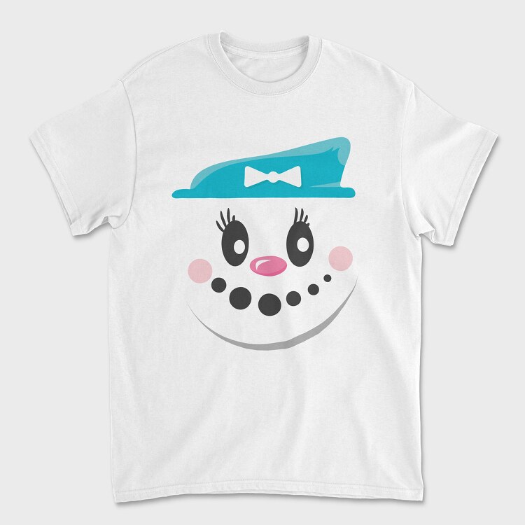 Snow Man Face 3, Tricou Barbati (Unisex)