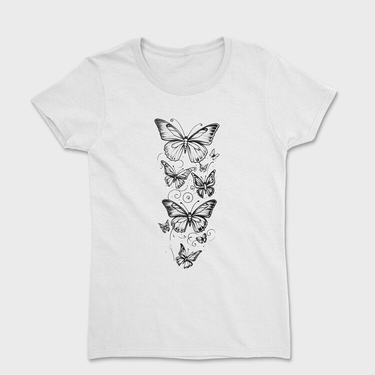 Butterflies Flying, Tricou Femei