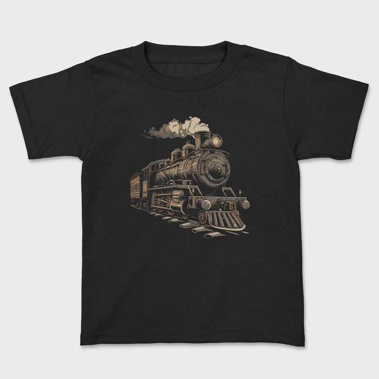 Locomotive Vintage, Tricou Copii