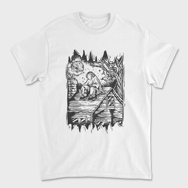 Lonely Ghost, Tricou Barbati (Unisex)