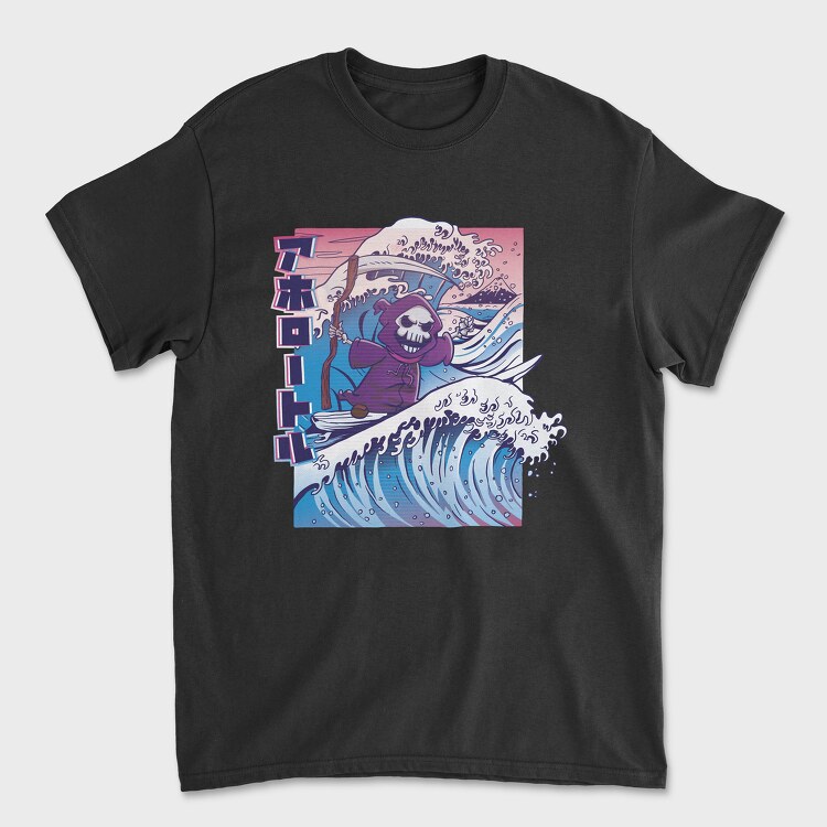 Grim Reaper Surf, Tricou Barbati (Unisex)