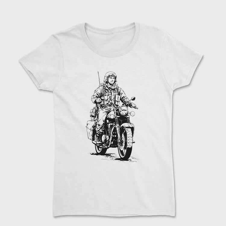 Soldier Motorcycle, Tricou Femei