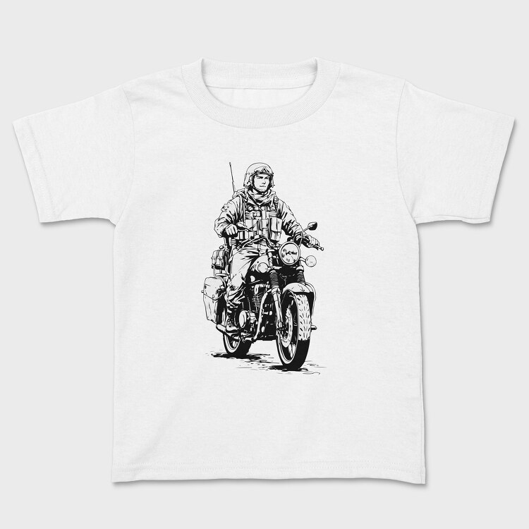 Soldier Motorcycle, Tricou Copii