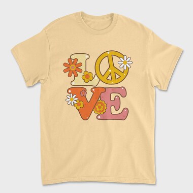 Love Illustration, Tricou Barbati (Unisex)