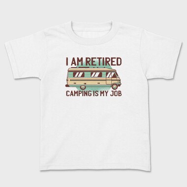 Camping Is My Job, Tricou Copii