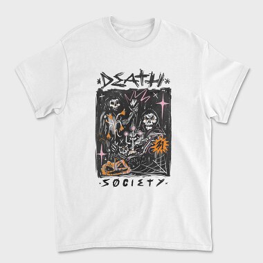 Death Society, Tricou Barbati (Unisex)