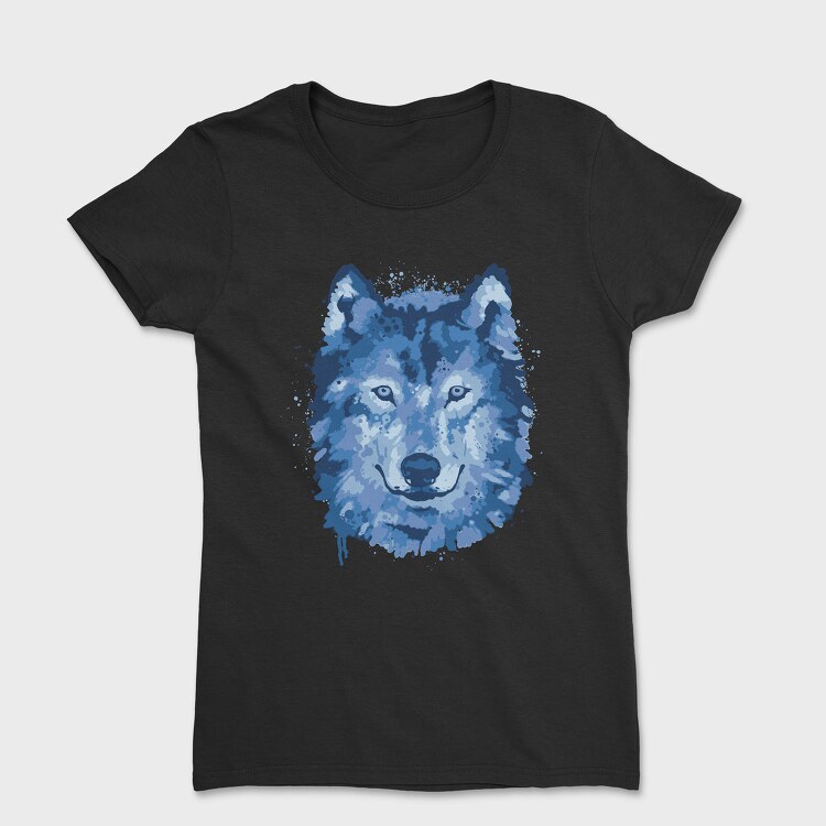 Wolf Splattered, Tricou Femei