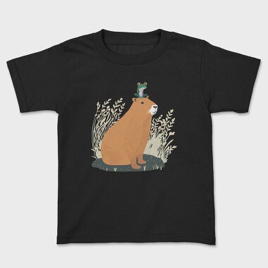 Capybara and Frog, Tricou Copii