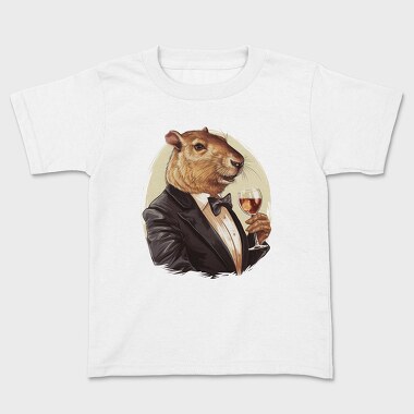 Capybara Drink, Tricou Copii