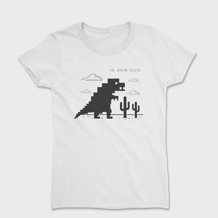 Dinosaur Game, Tricou Femei