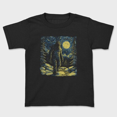 Starry Night Bigfoot, Tricou Copii