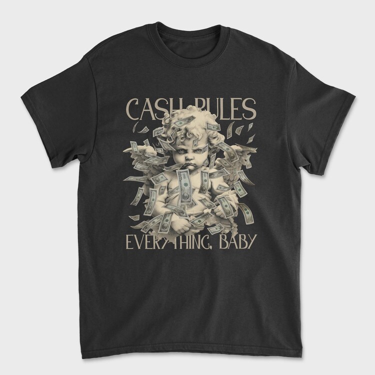 Cash Rules, Tricou Barbati (Unisex)