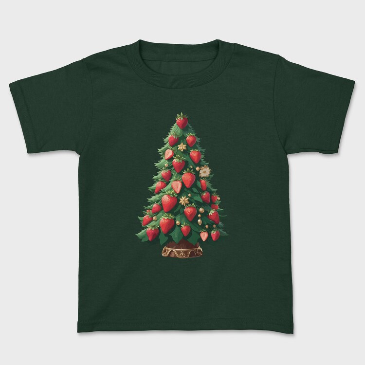 Strawberries Christmas Tree, Tricou Copii