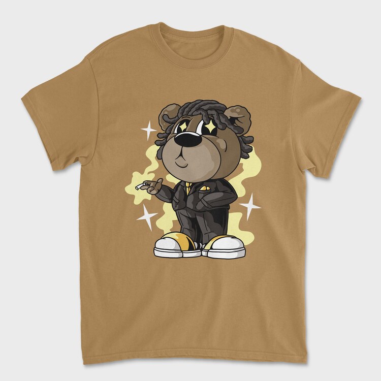 Successful Stoner Bear, Tricou Barbati (Unisex)