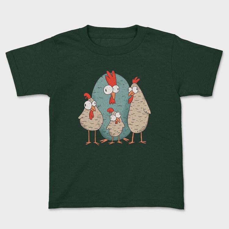 Crazy Chickens, Tricou Copii