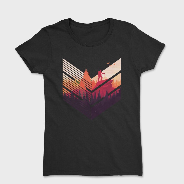 Geometric Forest, Tricou Femei