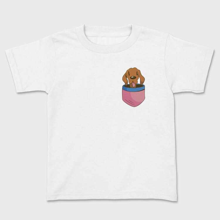 Vizsla Dog Pocket, Tricou Copii