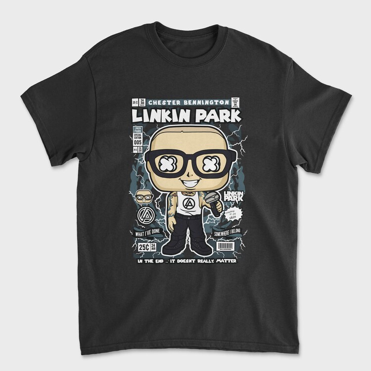 Chester Bennington, Tricou Barbati (Unisex)