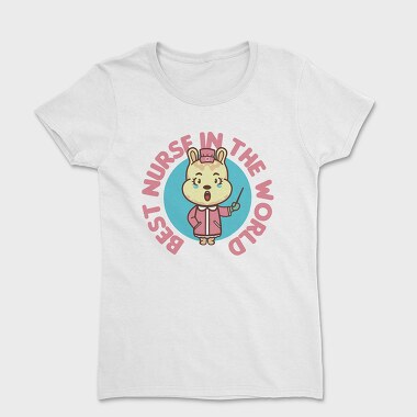 Best Nurse in the World Cartoon, Tricou Femei