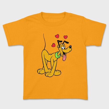 Cartoon Retro Pluto 3, Tricou Copii