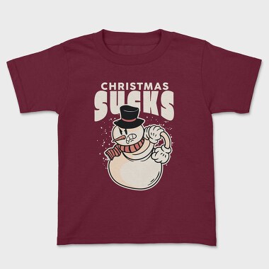 Christmas Sucks Snowman, Tricou Copii