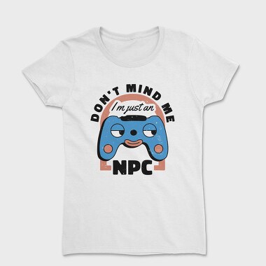 Gamer Retro Cartoon Npc, Tricou Femei