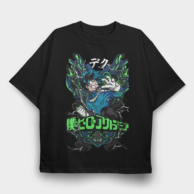 My Hero Academia 35, Tricou Oversize Barbati (Unisex)