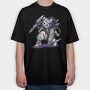 Gundam Ninja Rudy, Tricou Oversize Barbati (Unisex)