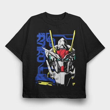 Gundam, Tricou Oversize Barbati (Unisex)