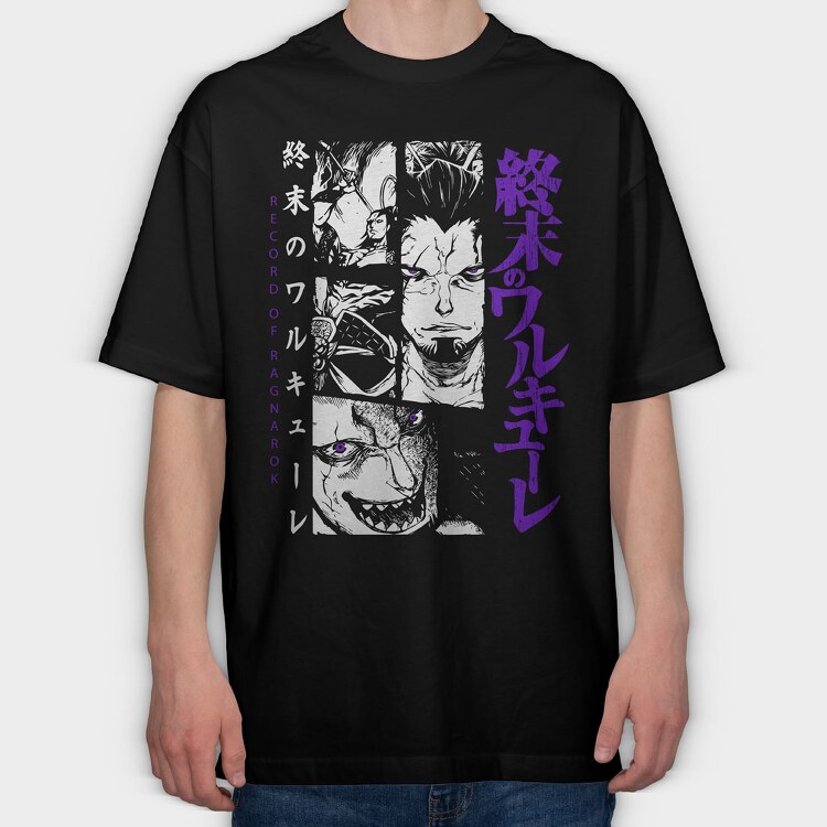 Record of Ragnarok 6, Tricou Oversize Barbati (Unisex)