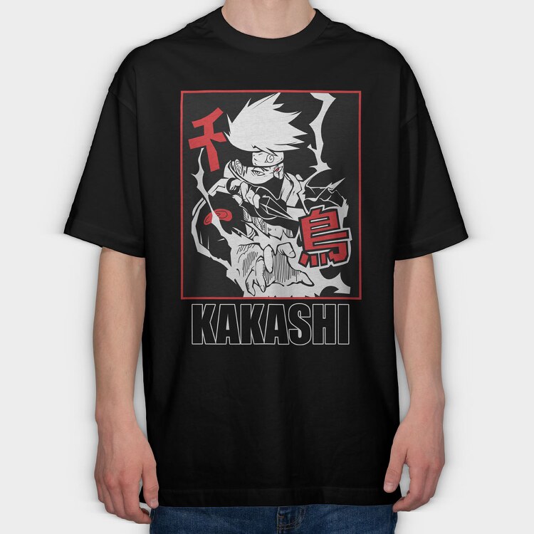 Naruto 1, Tricou Oversize Barbati (Unisex)
