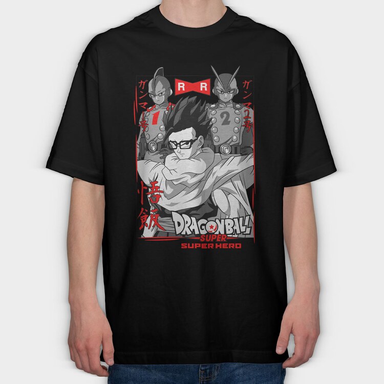 Dragon Ball Z 21, Tricou Oversize Barbati (Unisex)