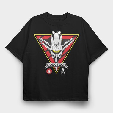 Robotech 10, Tricou Oversize Barbati (Unisex)