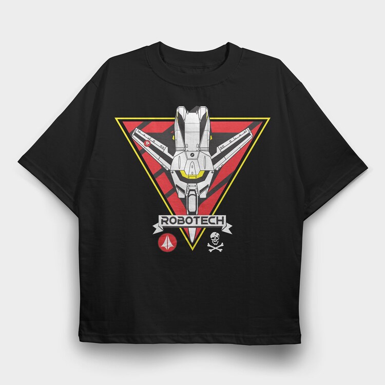 Robotech 10, Tricou Oversize Barbati (Unisex)