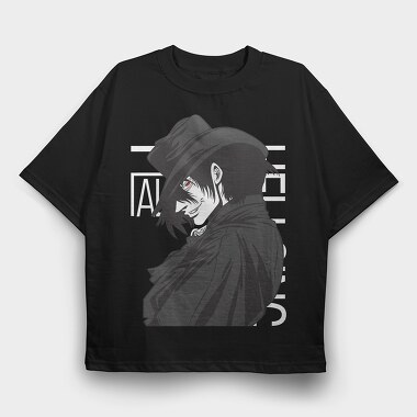 Hellsing 3, Tricou Oversize Barbati (Unisex)