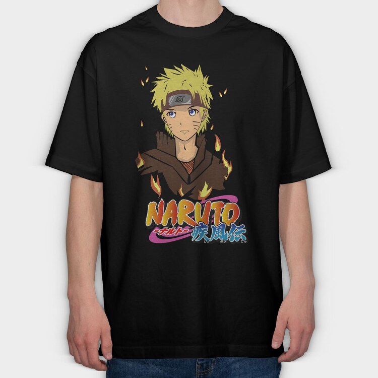Naruto 11, Tricou Oversize Barbati (Unisex)