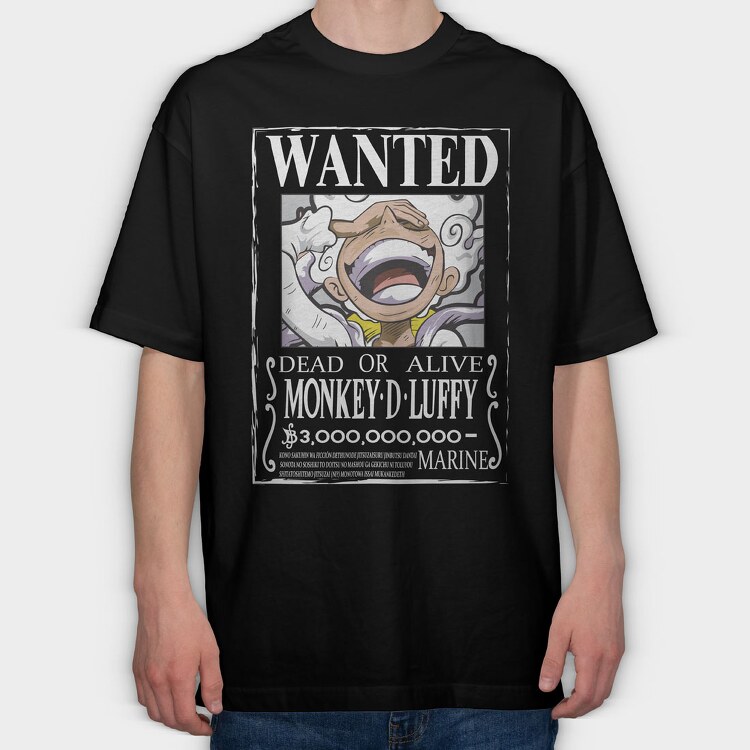 One Piece 129, Tricou Oversize Barbati (Unisex)