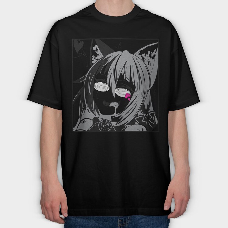 Hentai 11, Tricou Oversize Barbati (Unisex)