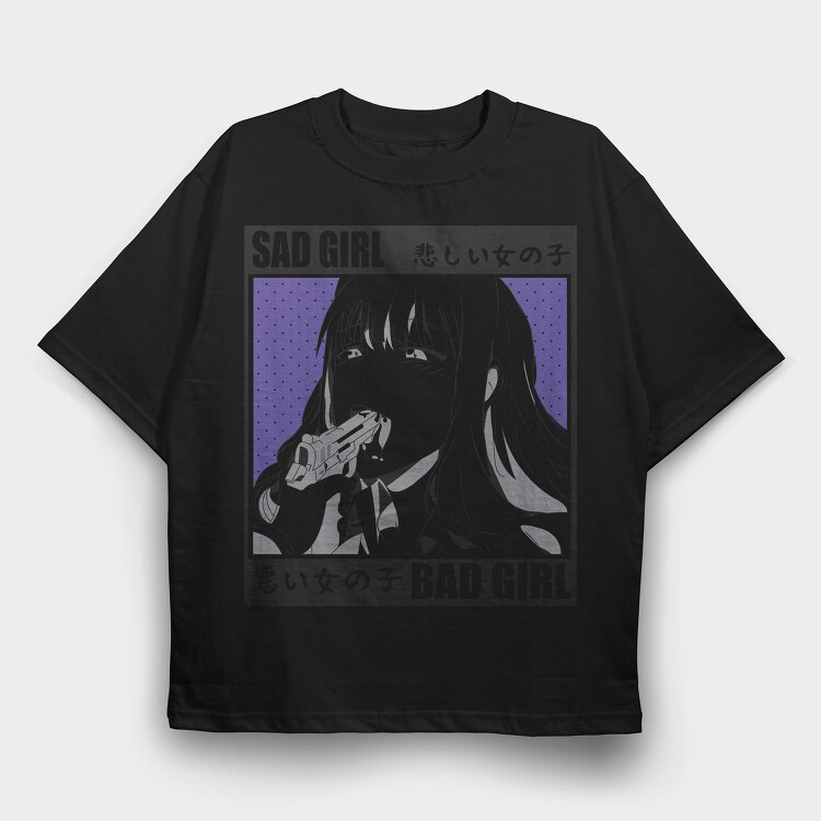 Hentai 12, Tricou Oversize Barbati (Unisex)