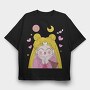 Sailor Moon 11, Tricou Oversize Barbati (Unisex)